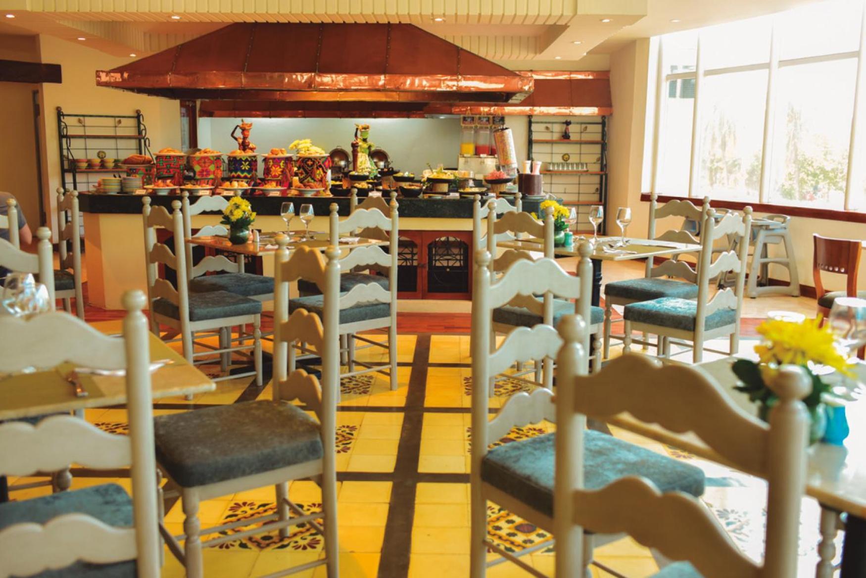 Hotel Almirante Cartagena Colombia Eksteriør bilde The restaurant at the hotel
