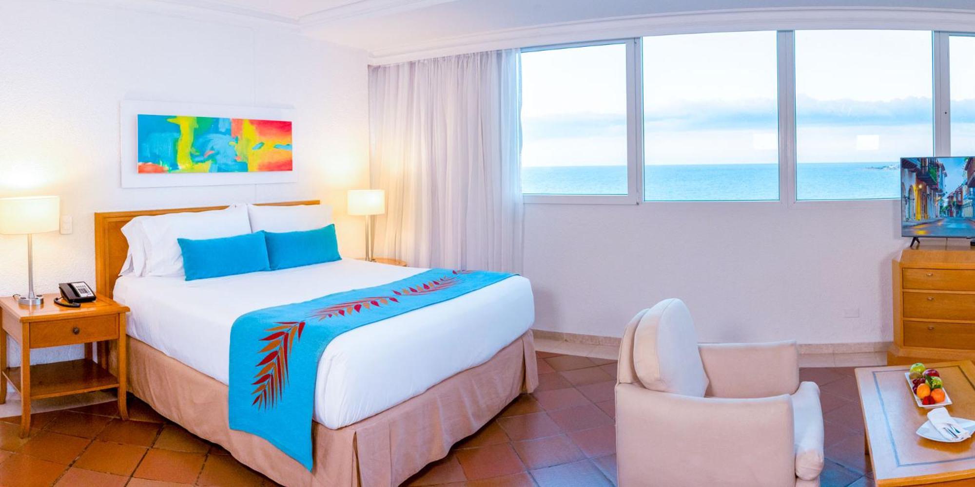 Hotel Almirante Cartagena Colombia Eksteriør bilde Oceanfront Junior Suite